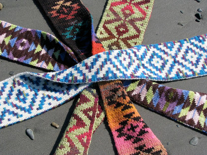 Écharpes Doubly Delicious de Lucy Neatby - Modèle numérique