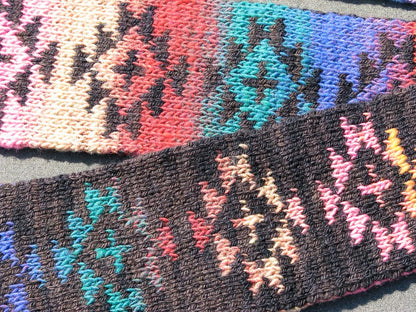 Écharpes Doubly Delicious de Lucy Neatby - Modèle numérique