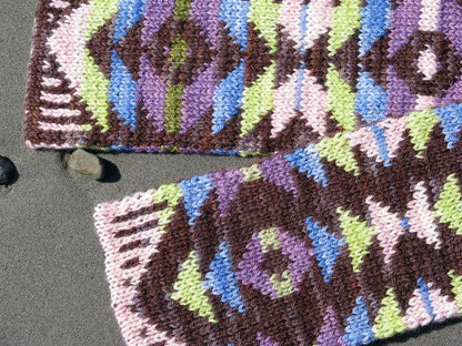 Écharpes Doubly Delicious de Lucy Neatby - Modèle numérique