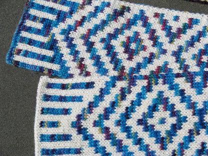 Écharpes Doubly Delicious de Lucy Neatby - Modèle numérique