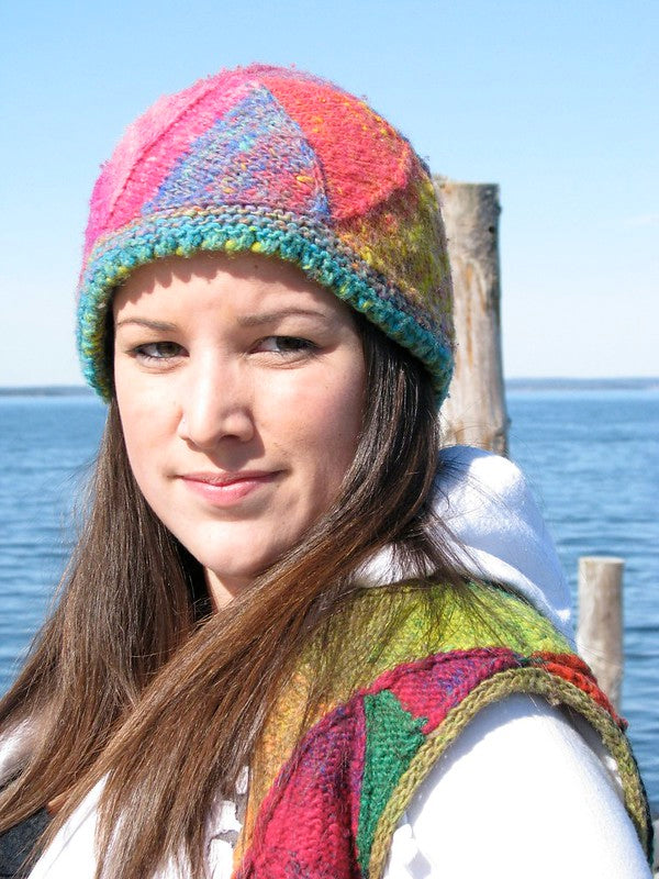 Equilateral Hat by Lucy Neatby | Digital Pattern