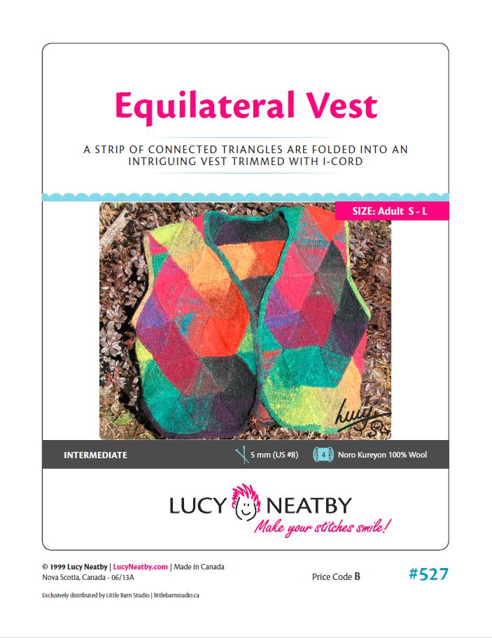 Equilateral Vest by Lucy Neatby - Digital Pattern