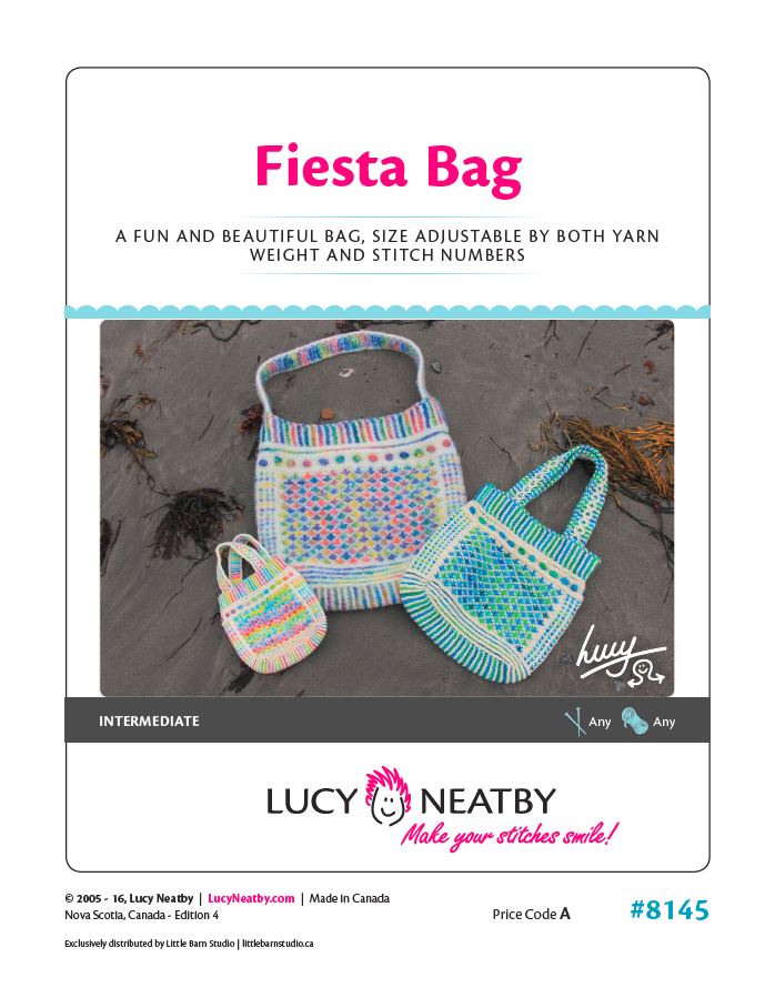 Fiesta Bag by Lucy Neatby - Digital Pattern
