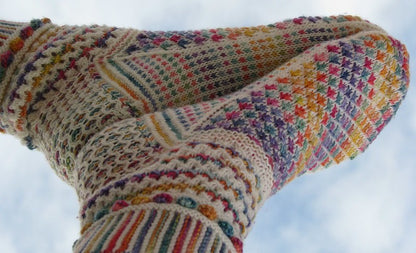 Fiesta Feet by Lucy Neatby | Digital Pattern