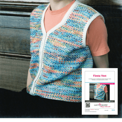 Gilet Fiesta par Lucy Neatby - Patron numérique