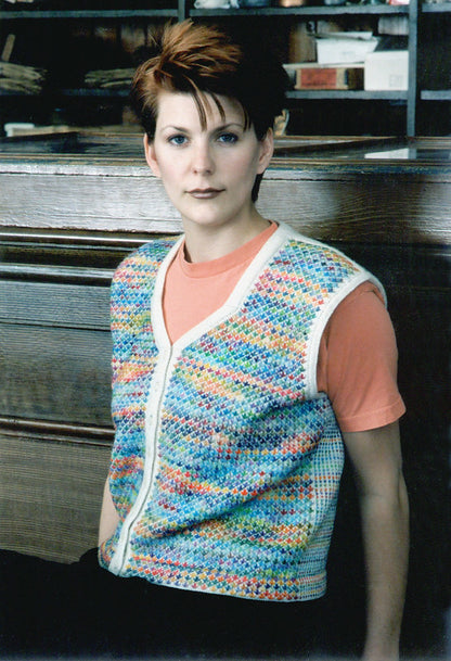 Gilet Fiesta par Lucy Neatby - Patron numérique