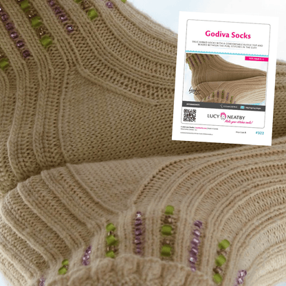 Godiva Socks by Lucy Neatby | Digital Pattern