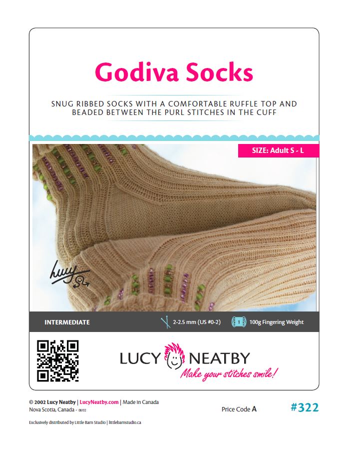 Godiva Socks by Lucy Neatby | Digital Pattern