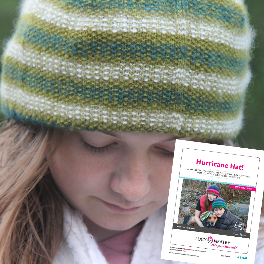 Hurricane Hat by Lucy Neatby | Digital Pattern
