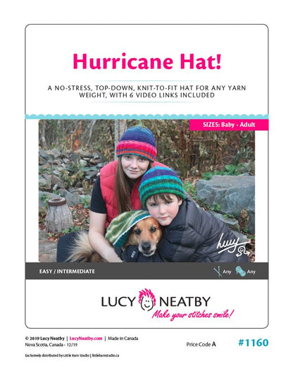 Hurricane Hat by Lucy Neatby | Digital Pattern