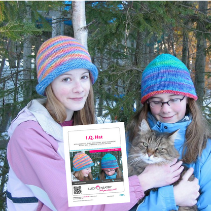 I.Q. Hat by Lucy Neatby | Digital Pattern
