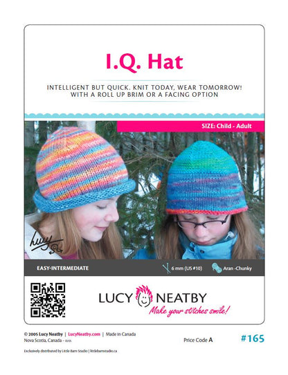 I.Q. Hat by Lucy Neatby | Digital Pattern