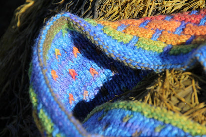 Cache-col et bandeau Igloo DK par Lucy Neatby - Modèle numérique