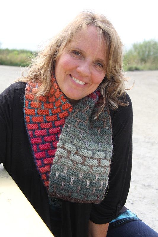 Igloo DK Scarves by Lucy Neatby - Digital Patterns
