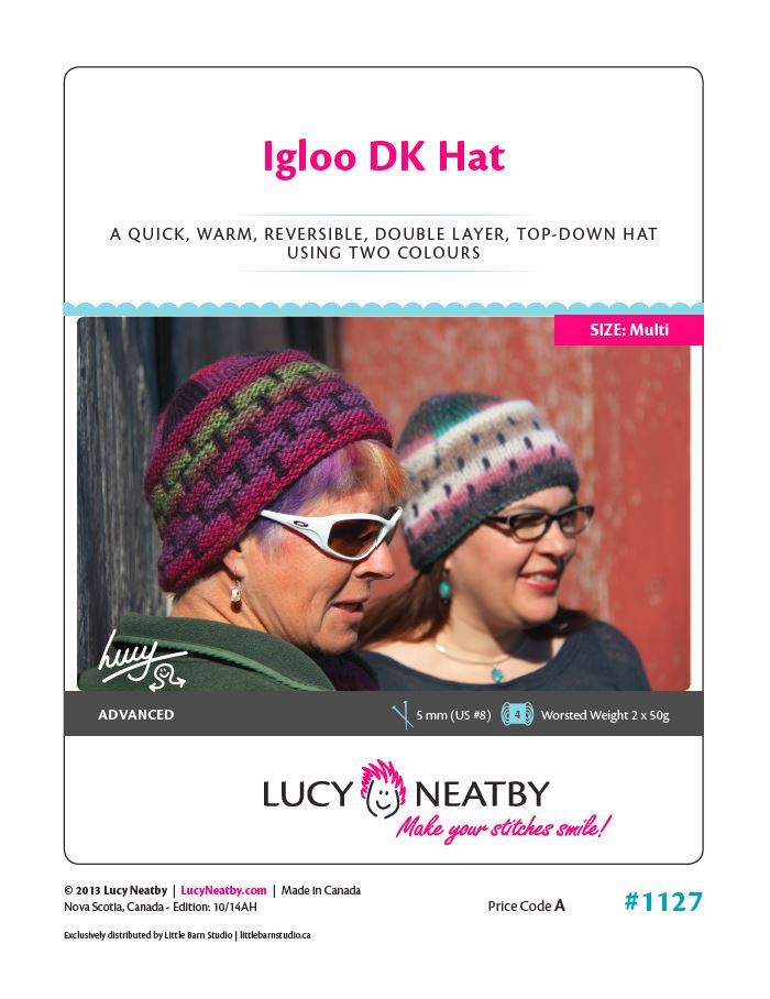 Igloo DK Hat by Lucy Neatby | Digital Pattern