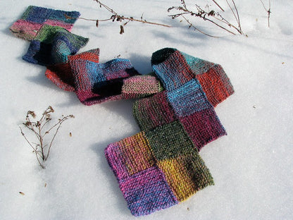 Couverture ou écharpe Infinite Entrelac de Lucy Neatby - Modèle numérique