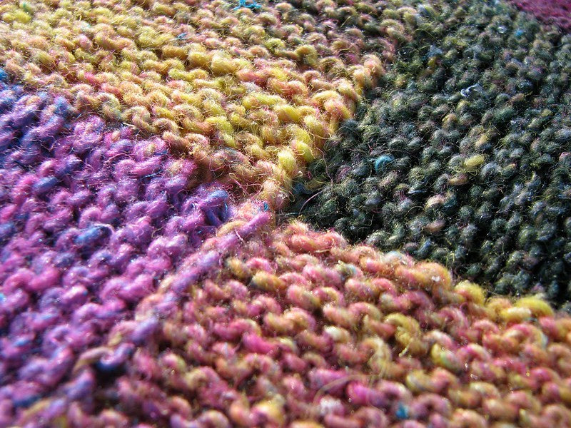 Entrelac Scarf by Lucy Neatby - Digital Pattern