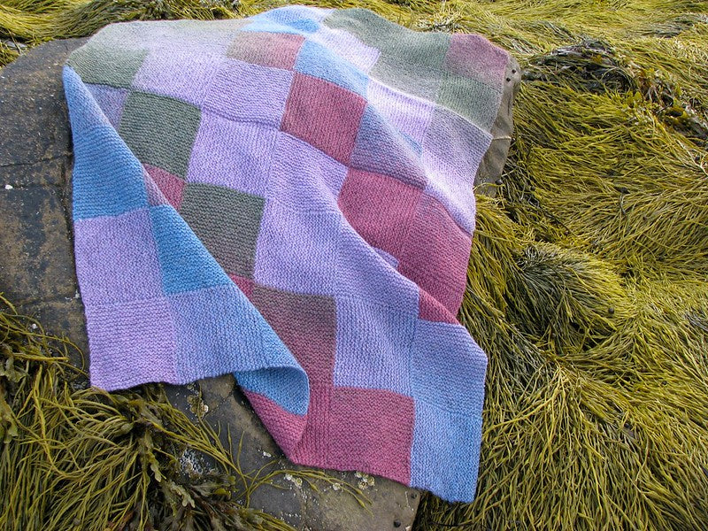 Infinite Entrelac Blanket or Scarf by Lucy Neatby - Digital Pattern