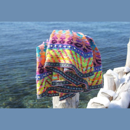 Around The World DK Blanket by Lucy Neatby - Digital Pattern