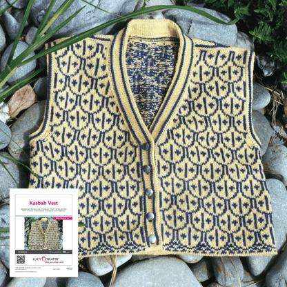 Gilet Kasbah de Lucy Neatby - Patron numérique
