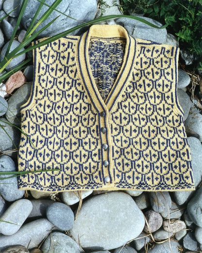 Gilet Kasbah de Lucy Neatby - Patron numérique