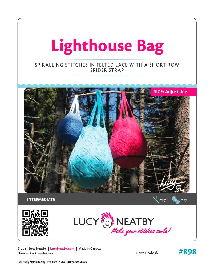 Lighthouse Bag by Lucy Neatby - Digital Pattern