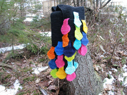 Lollipop Scarf by Lucy Neatby - Digital Pattern