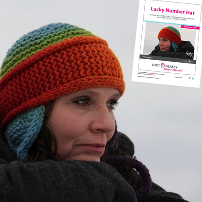 Lucky Number Hat by Lucy Neatby | Digital Pattern