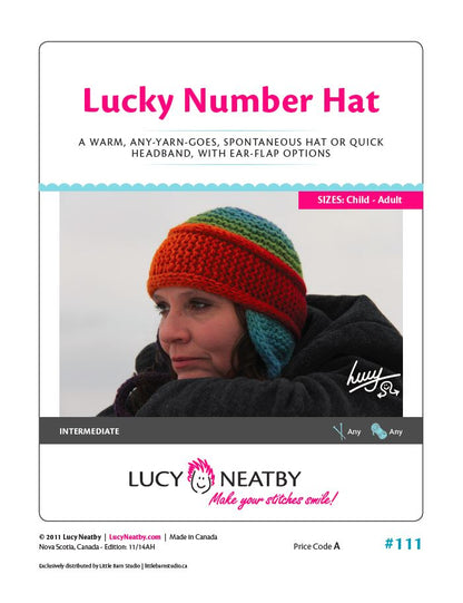 Lucky Number Hat by Lucy Neatby | Digital Pattern