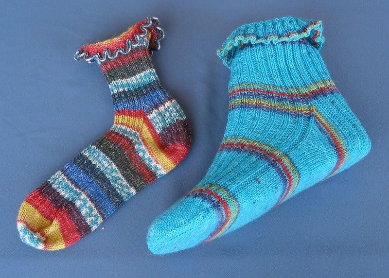 Marietta Rib Socks by Lucy Neatby | Digital Pattern
