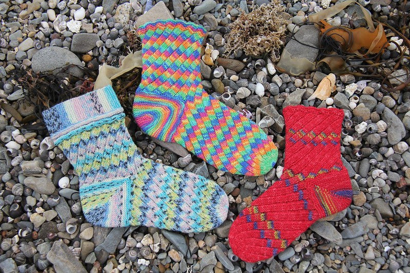 Mermaid Socks by Lucy Neatby | Digital Pattern
