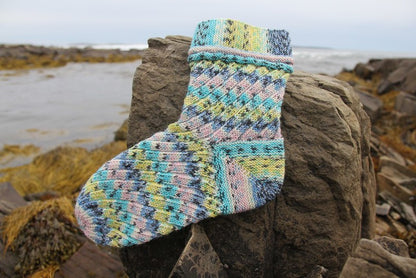Mermaid Socks by Lucy Neatby | Digital Pattern