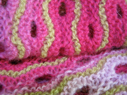 Châle et écharpe Mille Feuille de Lucy Neatby - Modèle numérique