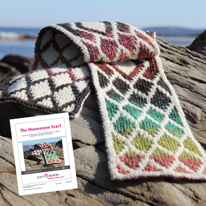 Écharpe Moonstone DK de Lucy Neatby - Modèle numérique