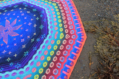 Night and Day DK Blanket by Lucy Neatby - Digital Pattern