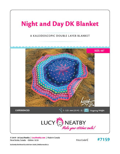 Night and Day DK Blanket by Lucy Neatby - Digital Pattern