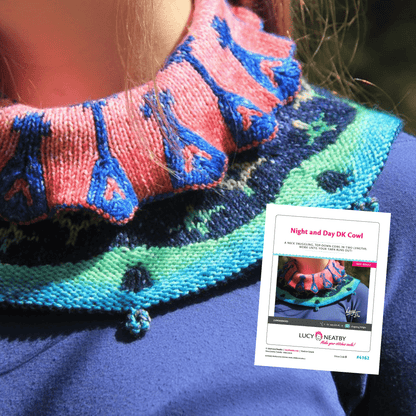 Cache-cou Jour et Nuit par Lucy Neatby - Patron numérique