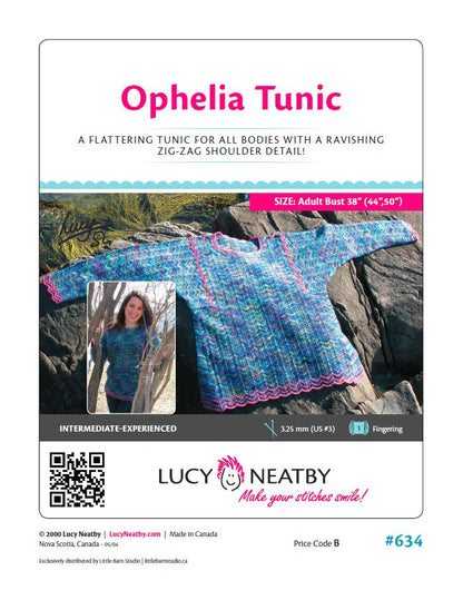 Tunique Ophelia de Lucy Neatby - Patron numérique