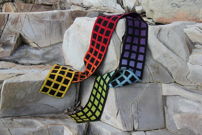 Écharpe en tricot double Paintbox de Lucy Neatby - Modèle numérique