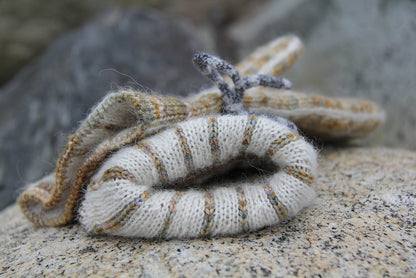 Pinstripe DK Mittens by Lucy Neatby | Digital Pattern