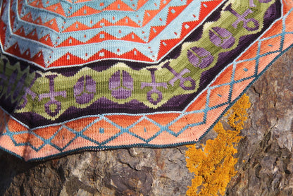 Pyramid DK Blanket by Lucy Neatby - Digital Pattern