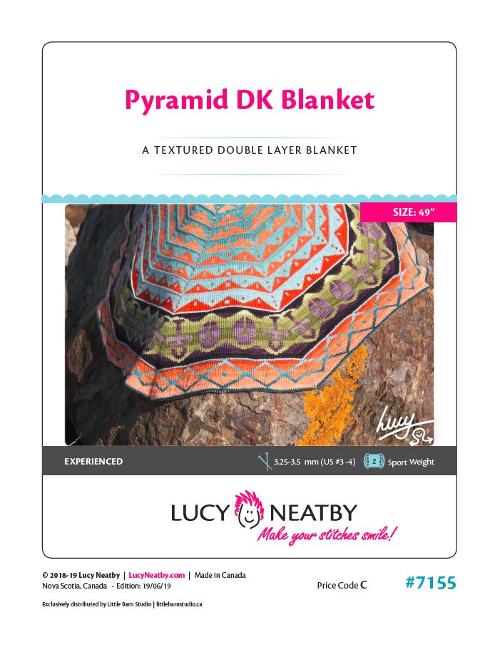 Pyramid DK Blanket by Lucy Neatby - Digital Pattern