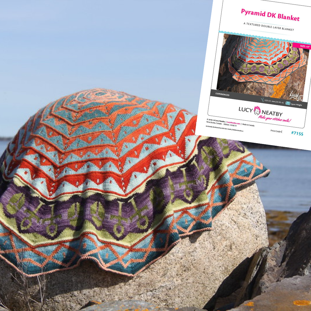 Pyramid DK Blanket by Lucy Neatby - Digital Pattern
