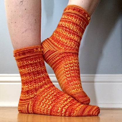 River Ripple Socks by Lucy Neatby | Digital Pattern