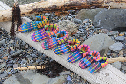 Serendipity DK Slippers by Lucy Neatby | Digital Pattern