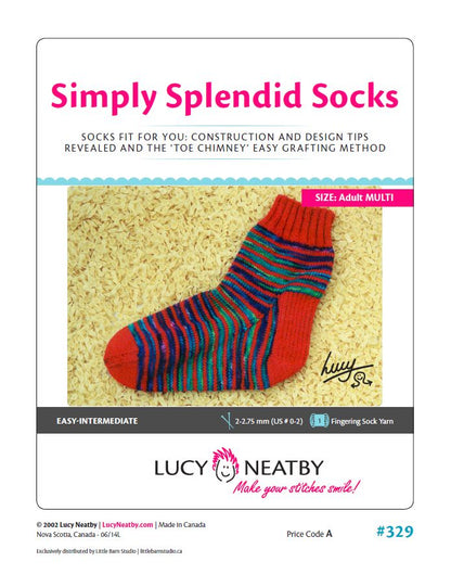 Simply Splendid Socks by Lucy Neatby | Digital Pattern