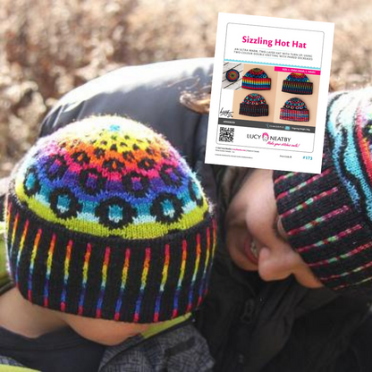 Sizzling Hot Hat by Lucy Neatby | Digital Pattern