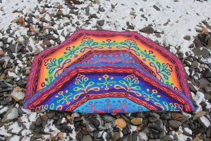 SnowFire DK Blanket by Lucy Neatby - Digital Pattern