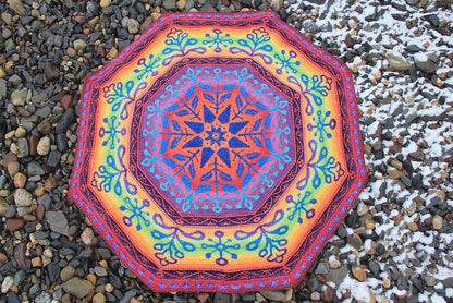 SnowFire DK Blanket by Lucy Neatby - Digital Pattern