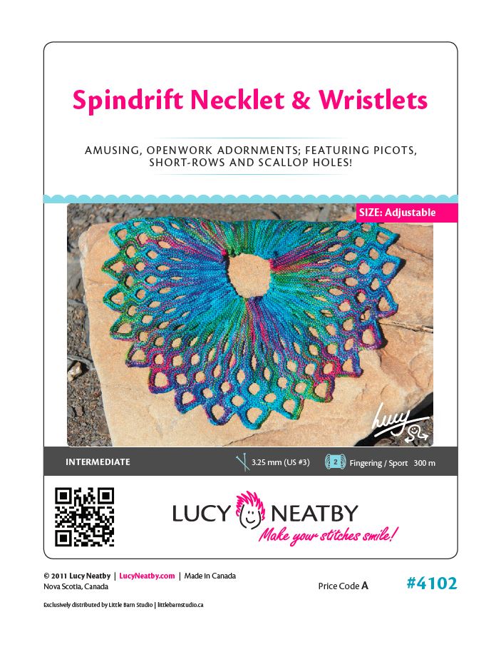 Spindrift Necklet and Wristlets by Lucy Neatby - Digital Pattern